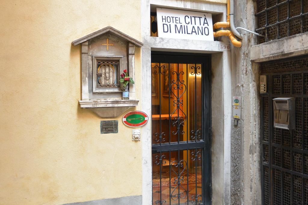 Hotel Citta Di Milano Венеция Экстерьер фото
