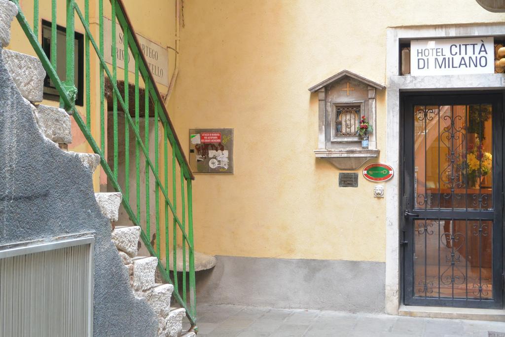 Hotel Citta Di Milano Венеция Экстерьер фото